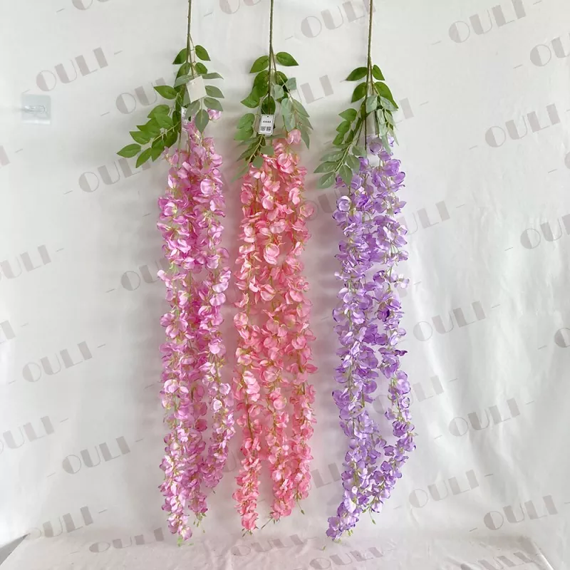 3 gafler kunstige bladblomster