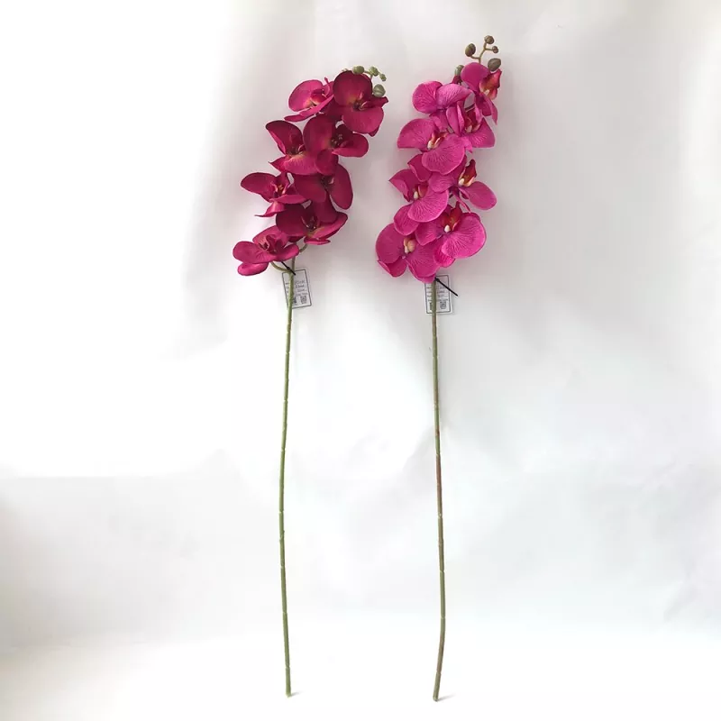 Silke kunstige orkideblomster