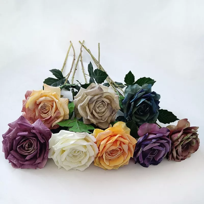 Enkelt kunstig rose